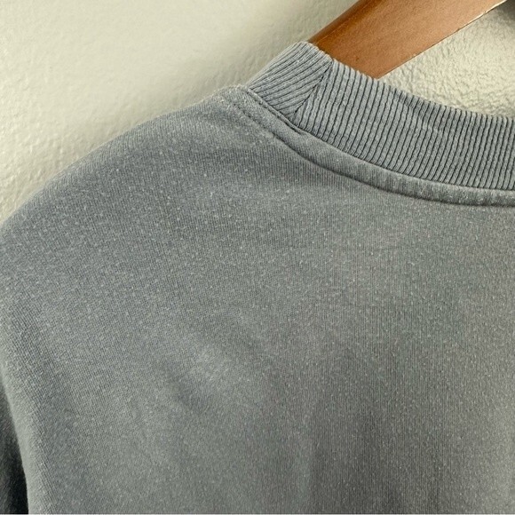 Athleta Baby Blue Balance Henley Sweatshirt Size Large - Picture 15 of 15